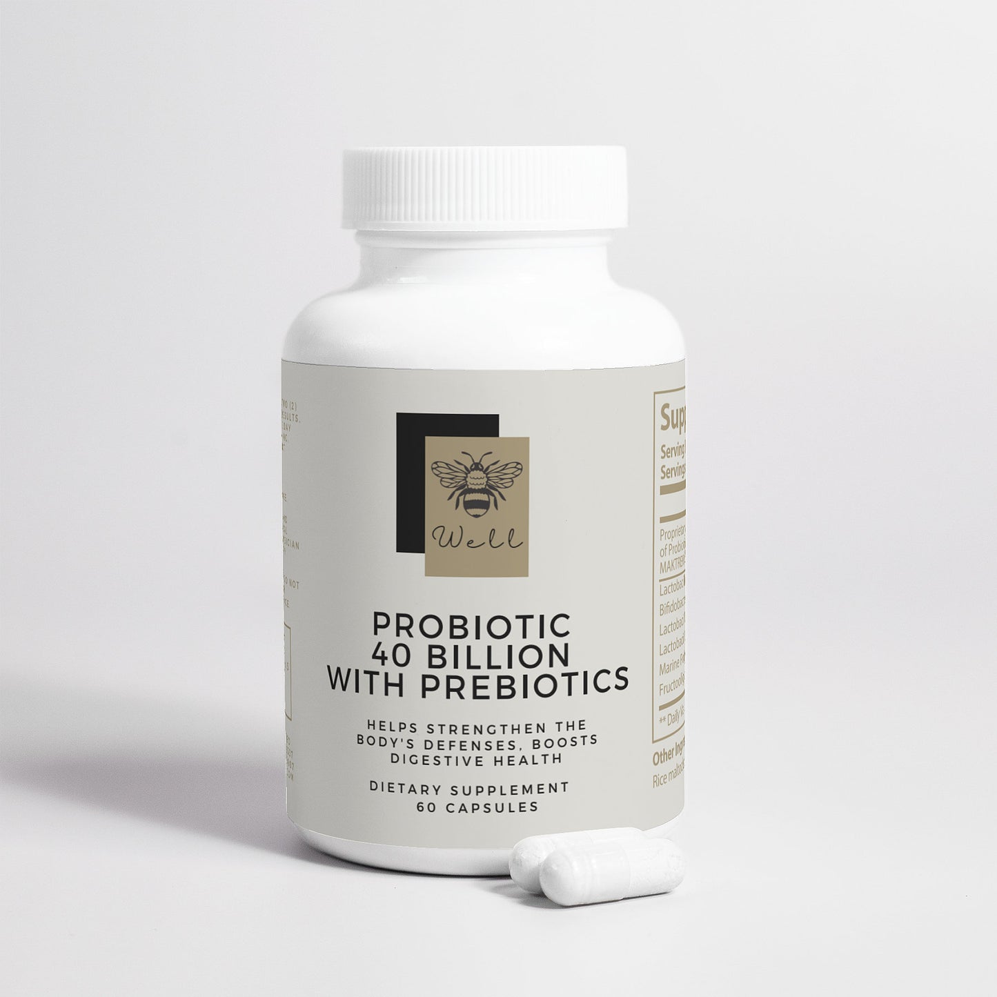 Probiotic 40 Billion with Prebiotics