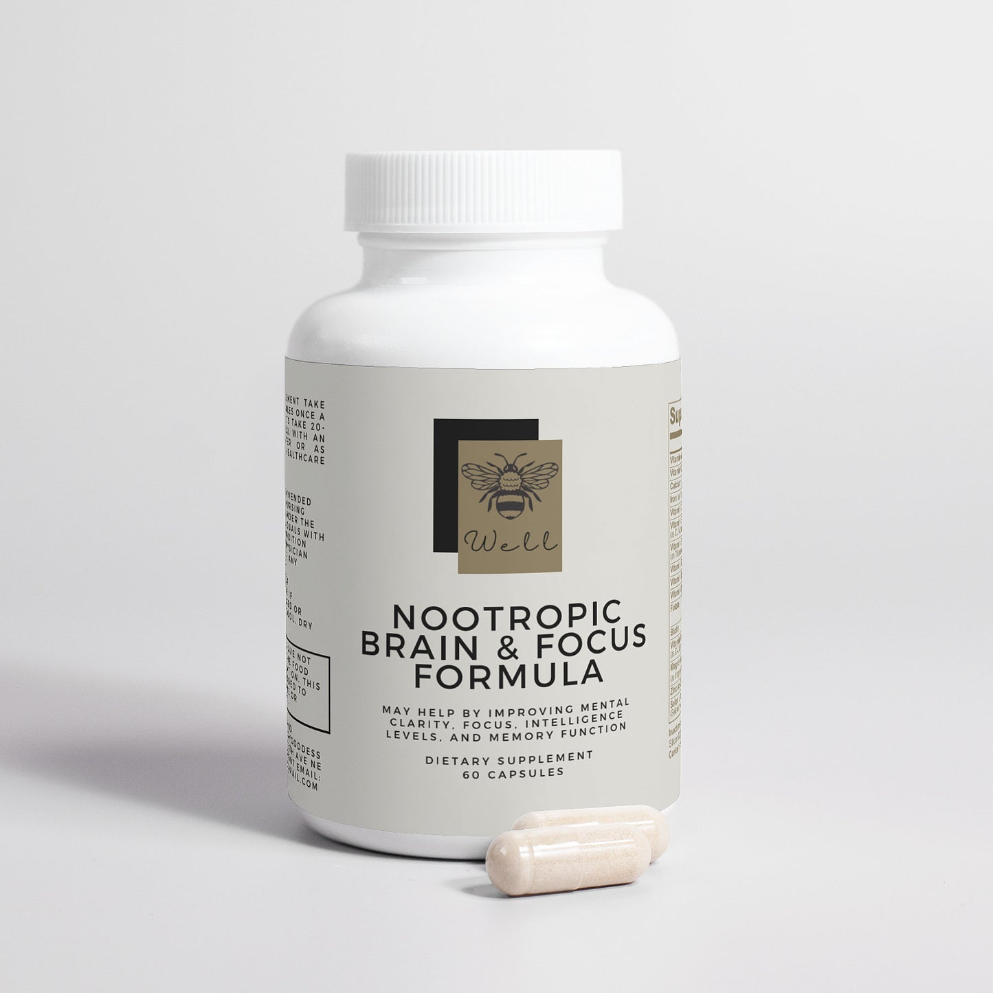 Nootropic Brain & Focus Formula